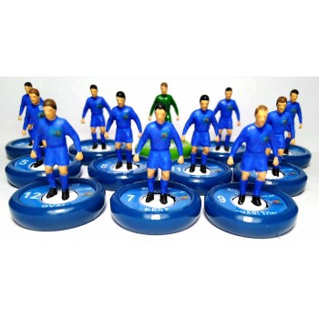 Subbuteo Andrew Table Soccer Manchester United 1967-68 European Cup Winners on WSB Professional bases